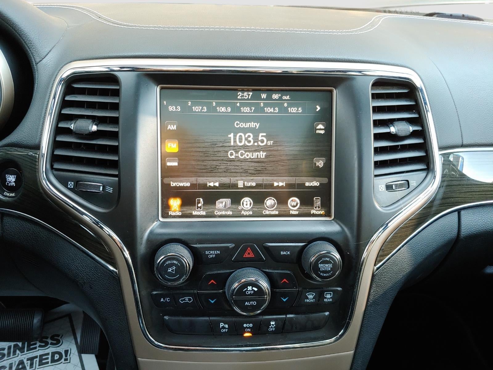 2015 Jeep Grand Cherokee Overland