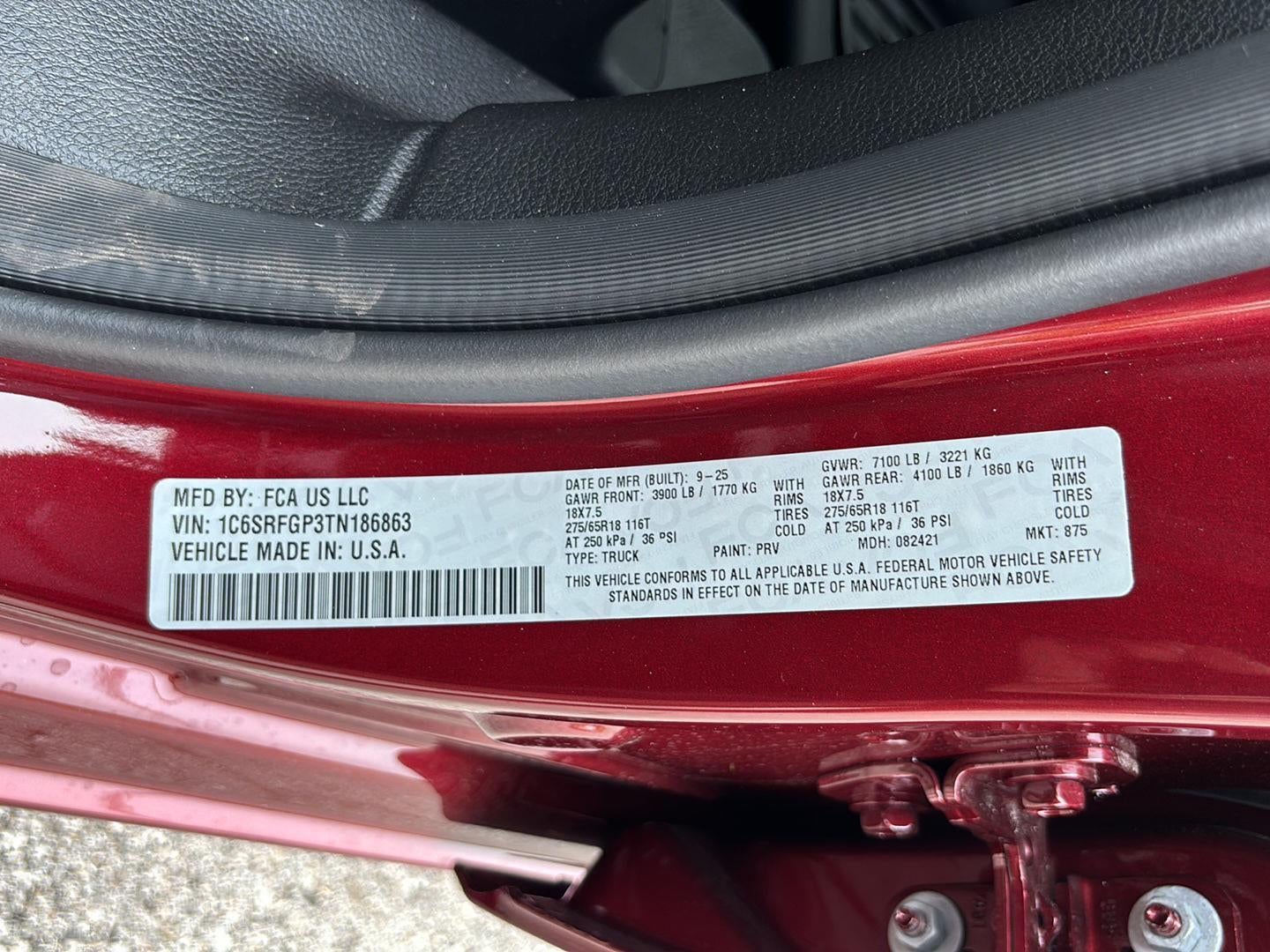 2026 RAM Ram 1500 RAM 1500 TRADESMAN CREW CAB 4X4 5'7' BOX