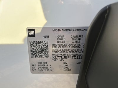 2026 Chevrolet Trax 2RS