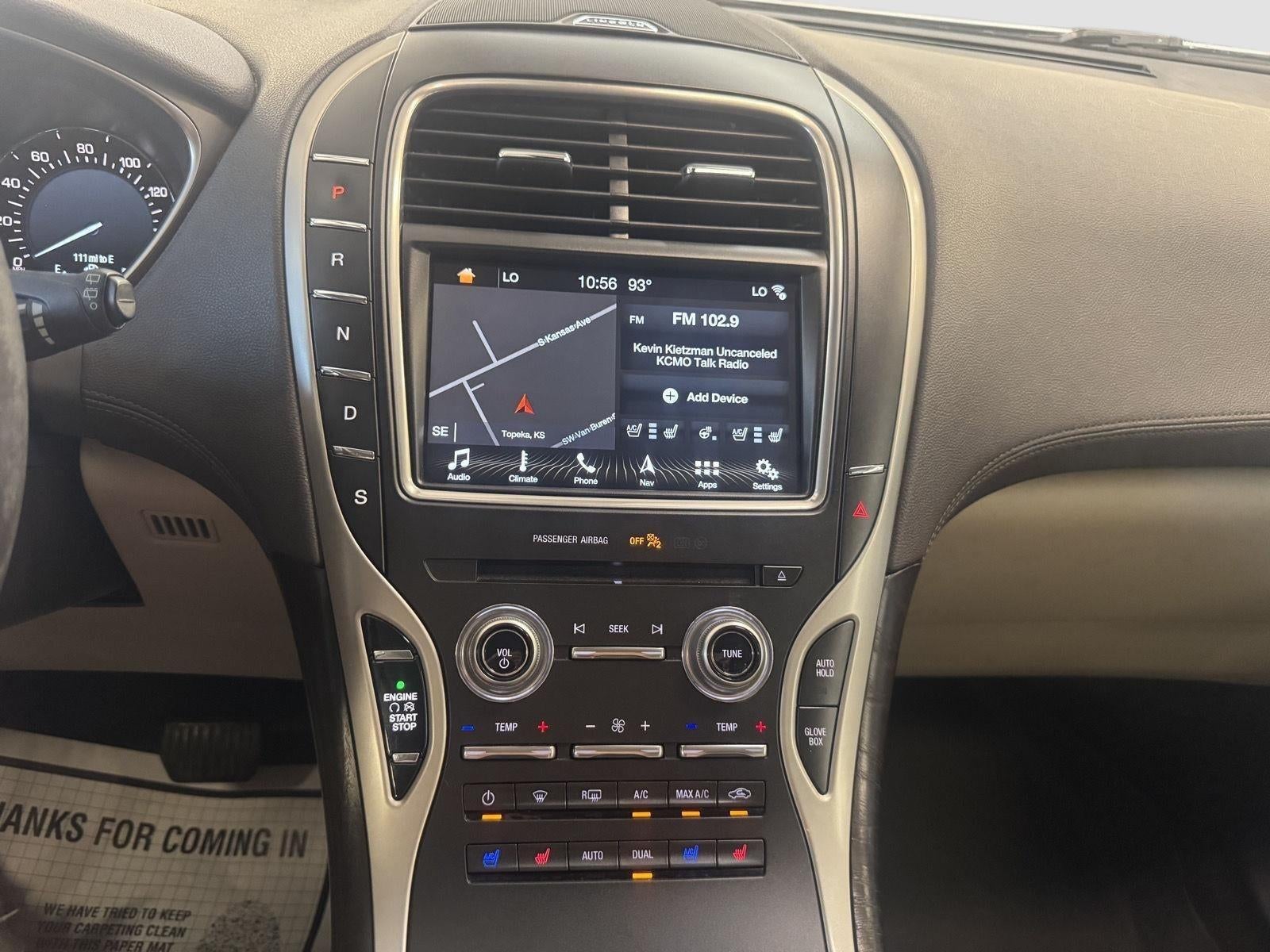 2017 Lincoln Mkx Reserve