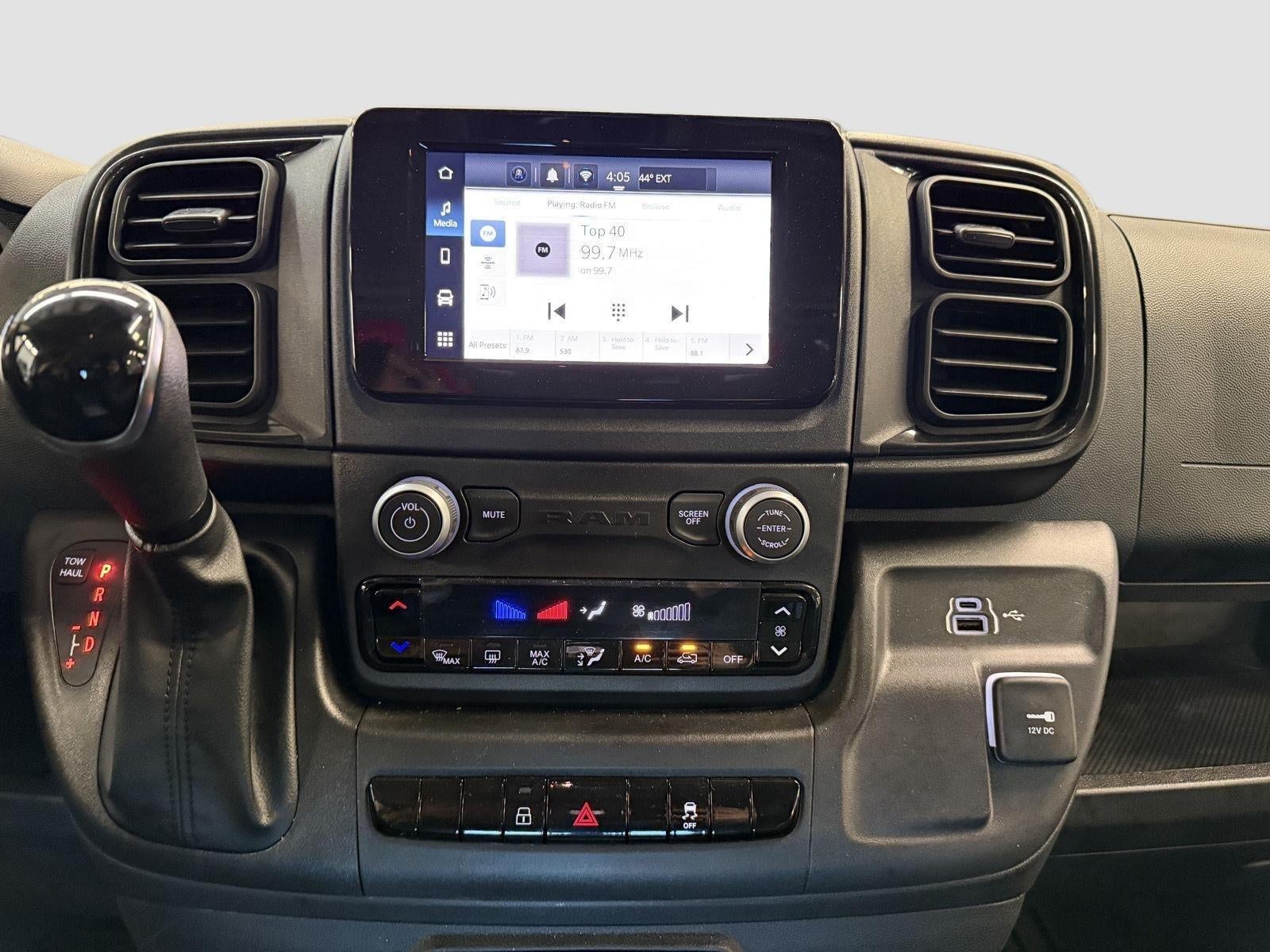 2025 RAM ProMaster 1500 Cargo Van Tradesman Low Roof 118' WB w/Pass Seat