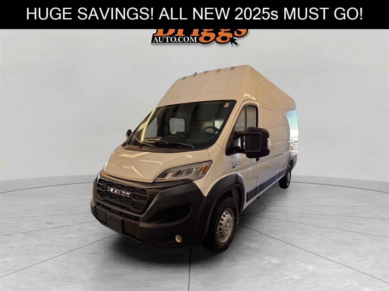 2025 RAM Ram ProMaster EV RAM PROMASTER EV STEP VAN SUPER HIGH ROOF 159' WB EXT
