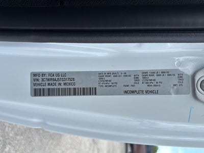 2026 RAM Ram 3500 Chassis Tradesman/Big Horn