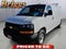 2025 Chevrolet Express Cargo Van RWD 2500 155"