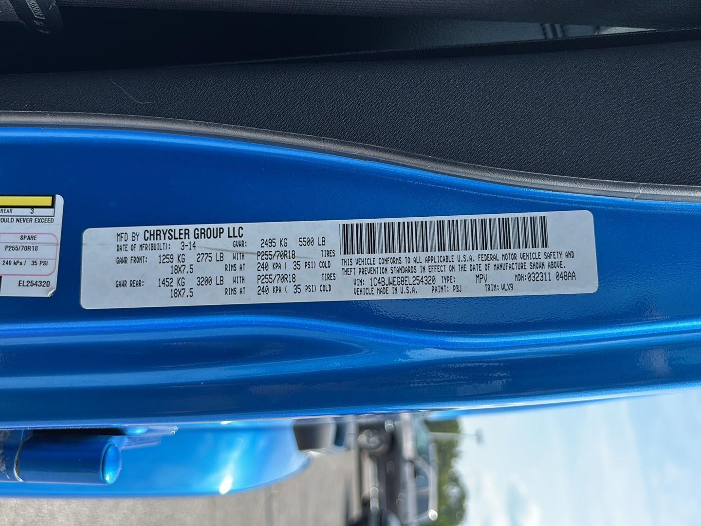 2014 Jeep Wrangler Unlimited Altitude