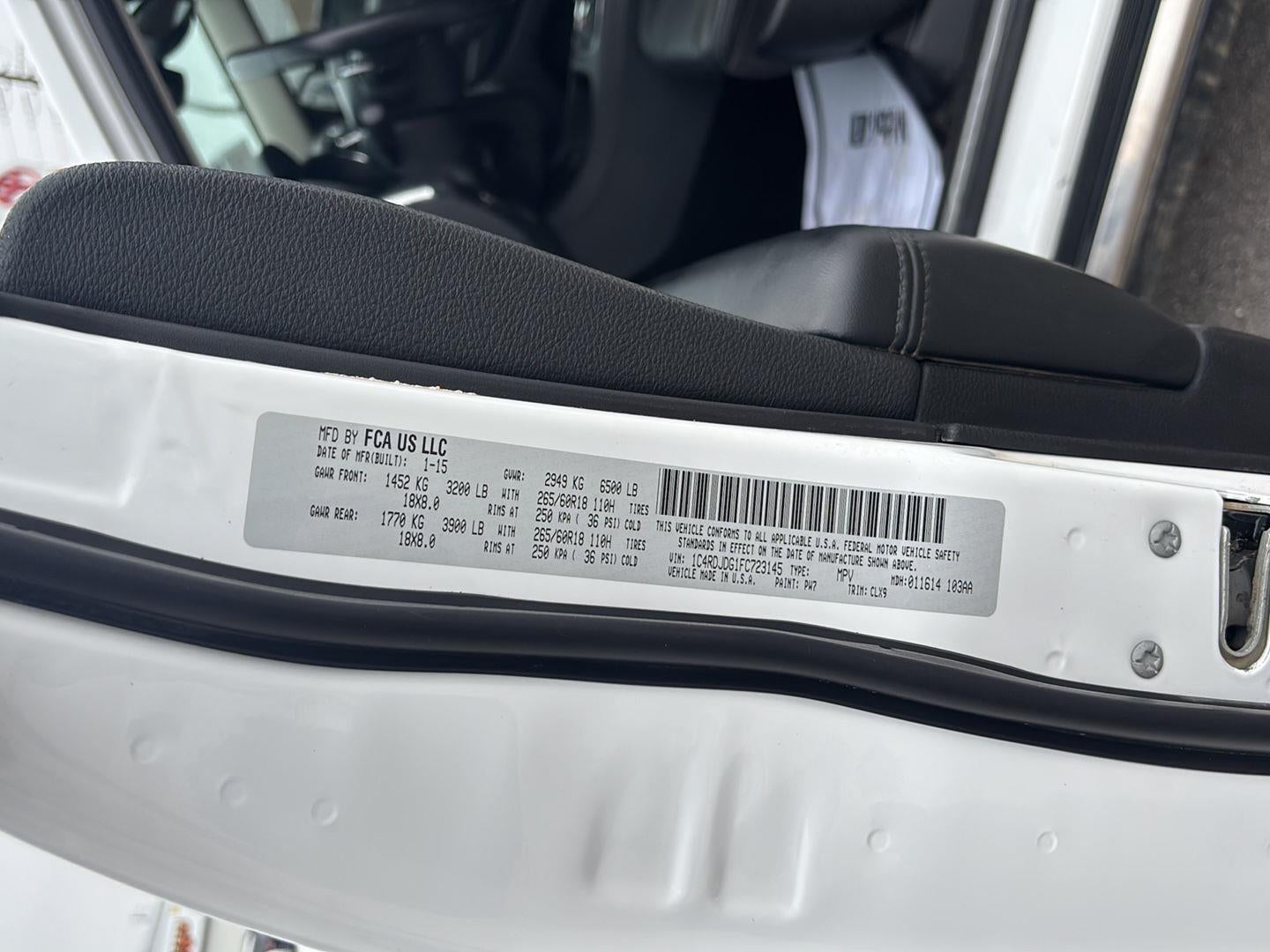 2015 Dodge Durango Limited