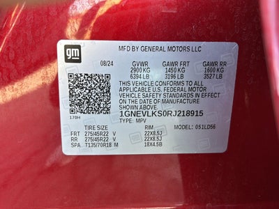 2024 Chevrolet TRAVERSE Base