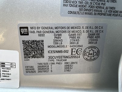 2022 Chevrolet Silverado 1500 LTD RST