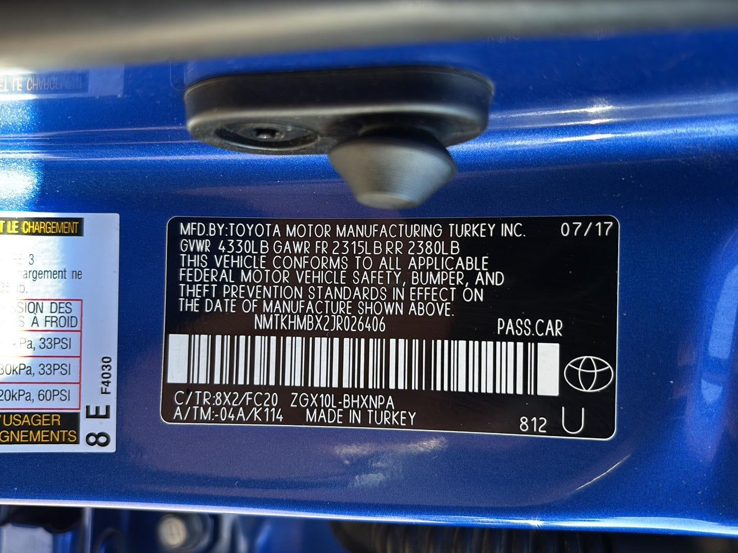 2018 Toyota C-HR XLE Premium