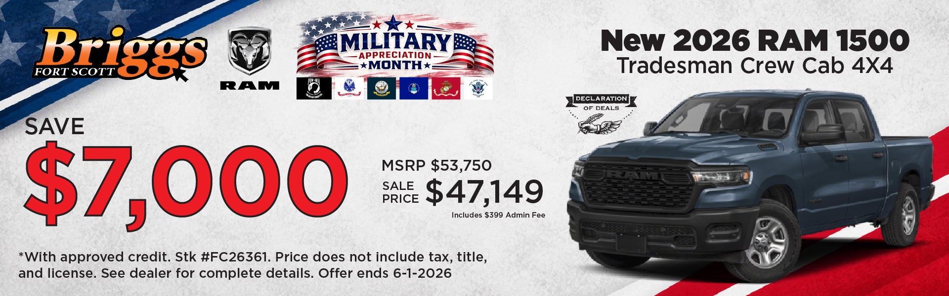 2026 RAM 1500