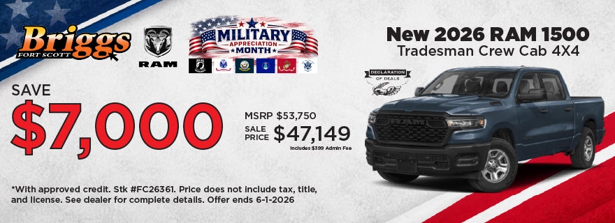 2026 RAM 1500
