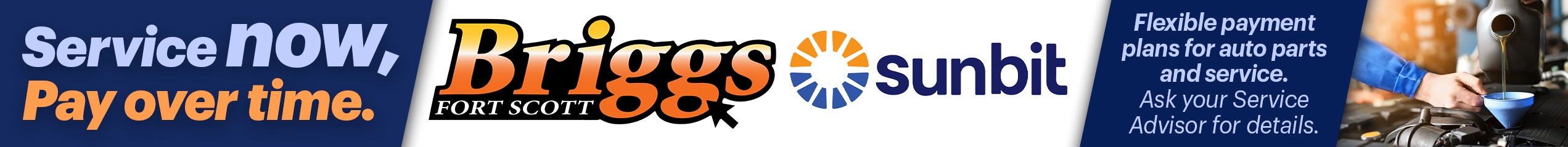 Service & Parts Financing at Briggs Chrysler Dodge Jeep RAM Fort Scott